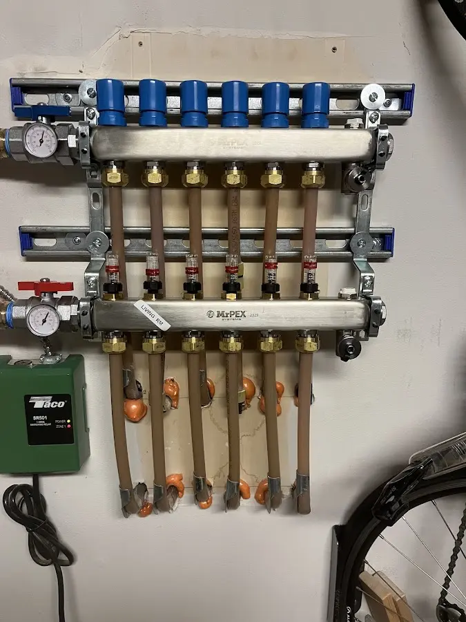 Plumber performing Leak Detection at a residential property in Palm Harbor